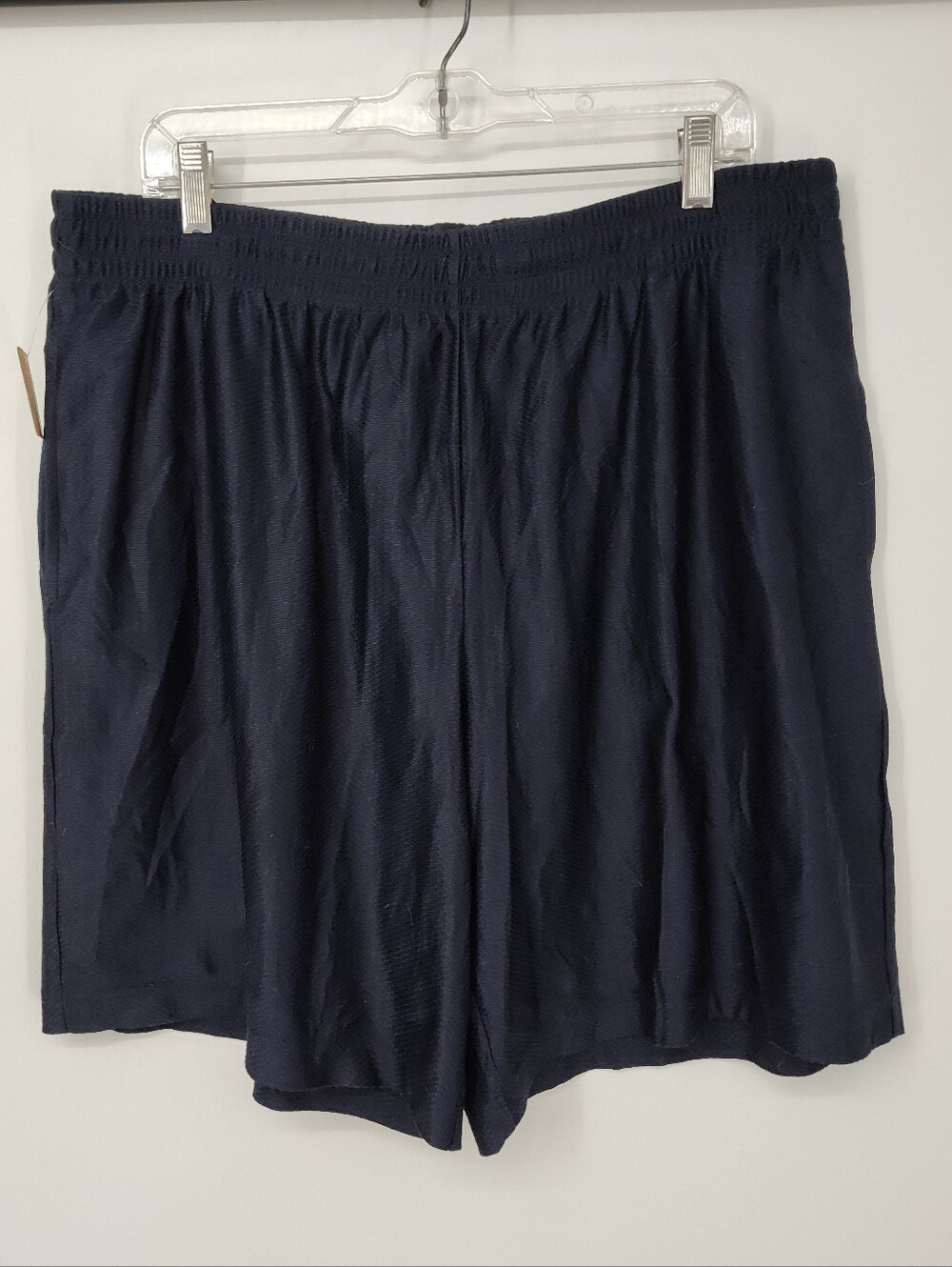 STARTER Men's Dark Navy Athletic Mesh Shorts Size Large